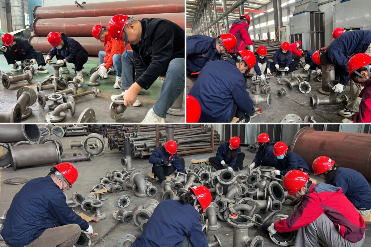 全員齊上陣，共筑“襯膠”魂——后勤各部門馳援一線保交付